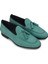 Nubuk Yeşil Erkek Loafer Ayakkabı - 01701MYSLC01 2