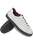 Deri Beyaz Erkek Sneaker Ayakkabı - 01829MBYZC13 3