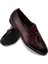 Deri Bordo Erkek Loafer - 01701MBRDC10 3