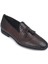 Deri Kahverengi Erkek Püsküllü Loafer - 01702MKHVC19 4
