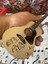 Akustik Gitar El Yapımı Ahşap Minyatür Biblo 25 cm 4 Gibson John Lennon 3