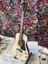 Akustik Gitar El Yapımı Ahşap Minyatür Biblo 25 cm 4 Gibson John Lennon 5
