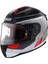 Rapid Slide Motorsiklet Kask Beyaz - Siyah - Kırmızı 1