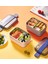Bento 1200ML Çift Renk Lunchbox Yeni Koleksiyon 2 Katlı Çelik Sefer Tası Yemek Kutusu 5