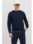 Erkek Jjebradley Bisiklet Yaka Sweatshirt 12249341 Lacivert 1