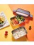 Bento 1200ML Çift Renk Lunchbox Yeni Koleksiyon 2 Katlı Çelik Sefer Tası Yemek Kutusu 4