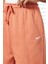 Sportswear Ess. Collt. Fleece High-Waisted Yüksek Belli Bol Kesim Turuncu Rengi Kadın Spor Şort 3