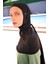 Siyah Bağlamalı Eşarp Bone B2396 2