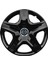Nissan Primastar 16 Inç Uyumlu Jant Kapağı Amblemli Piano Black 4'lü Takım 203 2