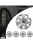 Nissan Almera 14 Inç Uyumlu Jant Kapağı Amblemli Gri 4'lü Takım 108 3