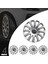 Nissan Note 15 Inç Jant Kapağı Amblemli Gri 4 Adet 1 Takım 121 3