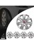 Fiat Idea 14 Inç Jant Kapağı Amblemli Gri 4 Adet 1 Takım 108 3