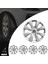 Volkswagen Touran 15 Inç Jant Kapağı Amblemli Gri 4 Adet 1 Takım 110 3
