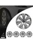 Nissan Primera 15 Inç Uyumlu Jant Kapağı Amblemli Gri 4 Adet 1 Takım 114 3