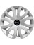 Opel Corsa D 15 Inç Uyumlu Jant Kapağı Amblemli Gri 4 Adet 1 Takım 139 2