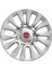 Fiat Linea 15 Inç Jant Kapağı Amblemli Gri 4'lü Set 109 2