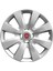 Fiat Linea 15 Inç Jant Kapağı Amblemli Gri 4'lü Set 110 2