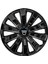 Dacia Lodgy 16 Inç Uyumlu Jant Kapağı Amblemli Piano Black 4 Adet 1 Takım 213 2