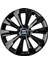 Seat Leon 16 Inç Uyumlu Jant Kapağı Amblemli Piano Black 4 Adet 1 Takım 214 2