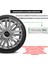 Opel Corsa B 14 Inç Uyumlu Jant Kapağı Amblemli Gri 4 Adet 1 Takım 123 4