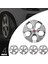 Fiat Punto Evo 15 Inç Uyumlu Jant Kapağı Amblemli Gri 4 Adet 1 Takım 113 3