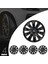 Citroen C2 16 Inç Uyumlu Jant Kapağı Amblemli Piano Black 4 Adet 1 Takım 213 3
