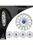 Ford Taunus 14 Inç Uyumlu Jant Kapağı Amblemli Gri 4 Adet 1 Takım 144 3