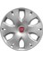 Fiat Punto Evo 15 Inç Uyumlu Jant Kapağı Amblemli Gri 4 Adet 1 Takım 141 2