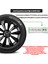 Dacia Duster 16 Inç Uyumlu Jant Kapağı Amblemli Piano Black 4 Adet 1 Takım 214 4