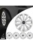 Nissan Primastar 16 Inç Uyumlu Jant Kapağı Amblemli Gri 4 Adet 1 Takım 143 3