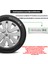 Renault Clio 1 13 Inç Jant Kapağı Amblemli Gri 4'lü Set 104 4
