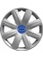 Ford Fiesta Van 14 Inç Jant Kapağı Amblemli Gri 4'lü Set 116 2
