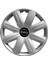 Opel Kadett 14 Inç Jant Kapağı Amblemli Gri 4'lü Set 116 2