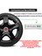 Fiat Albea 14 Inç Jant Kapağı Amblemli Piano Black 4'lü Set 201 1