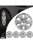 Renault Clio 5 15 Inç Jant Kapağı Amblemli Gri 4'lü Set 141 3