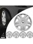 Renault Clio 3 14 Inç Jant Kapağı Amblemli Gri 4'lü Set 140 3