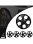 Opel Adam 14 Inç Jant Kapağı Amblemli Piano Black 4'lü Set 211 3