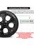 Opel Astra F 15 Inç Jant Kapağı Amblemli Piano Black 4'lü Set 212 4