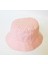 Salarticaret Kadın Açık Pembe Siyah Puantiyeli Bucket Şapka Hat 1