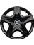 Seat Leon 16 Inç Uyumlu Jant Kapağı Amblemli Piano Black 4'lü Takım 203 2