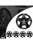 Seat Leon 16 Inç Jant Kapağı Amblemli Piano Black 4 Adet 1 Takım 203 3