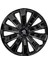Skoda Forman 16 Inç Uyumlu Jant Kapağı Amblemli Piano Black 4'lü Takım 213 2
