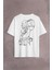 Dj Marshmello Marsh Mello Fortnite Sırt Ön Baskılı Oversize Tişört T-Shirt 1