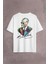 Karizma Gözlüklü Gazi Mustafa Kemal Atatürk Portresi Sırt Ön Baskılı Oversize Tişört T-Shirt 1