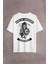 Sons Of Anarchy California Skull Hayalet Sırt Ön Baskılı Oversize Tişört T-Shirt 1