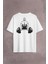 Gym Fitness Halter Sporcu Vücut Bodybulding Sırt Ön Baskılı Oversize Tişört T-Shirt 2