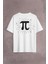 Pi Sayısı 3,14 3.14 Günü 14 Mart Matematik Sırt Ön Baskılı Oversize Tişört T-Shirt 2