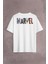 Marvel Spiderman Hulk Deadpool Iron Man Sırt Ön Baskılı Oversize Tişört T-Shirt 1