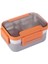 Bento 1200ML Çok Renkli Lunchbox Yeni Koleksiyon 2 Katlı Çelik Sefer Tası Yemek Kutusu 1