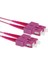Fiber Kablo 2 Metre Sc-Sc Om4 Multi Mode 2.0mm 50/125 Duplex Patch Cord 1